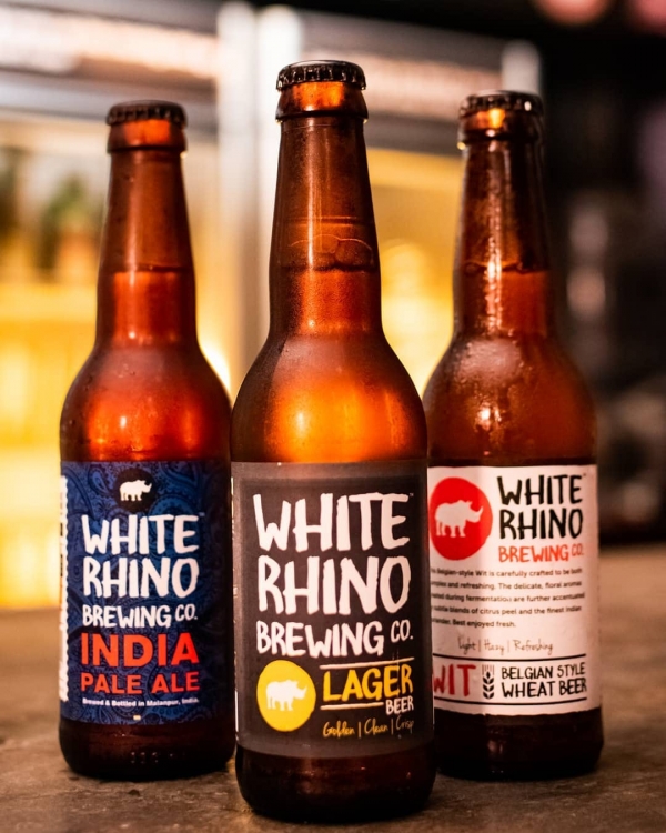 White rhino beer